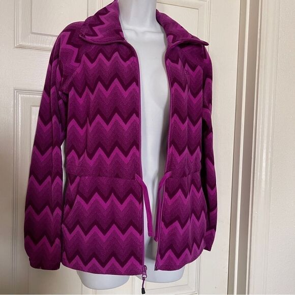 The North Face Crescent Magenta Fleece Sweater - Picture 4 of 10